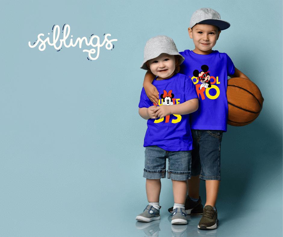 Sibling Hug T-Shirt Design Vector – ThreadBasket