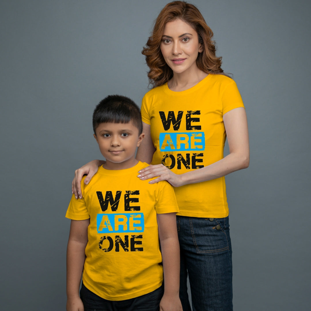 Mom & Son T-Shirt We Are One