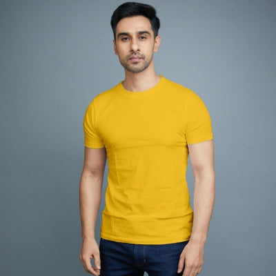 Buy Plain Solid Colour T Shirts