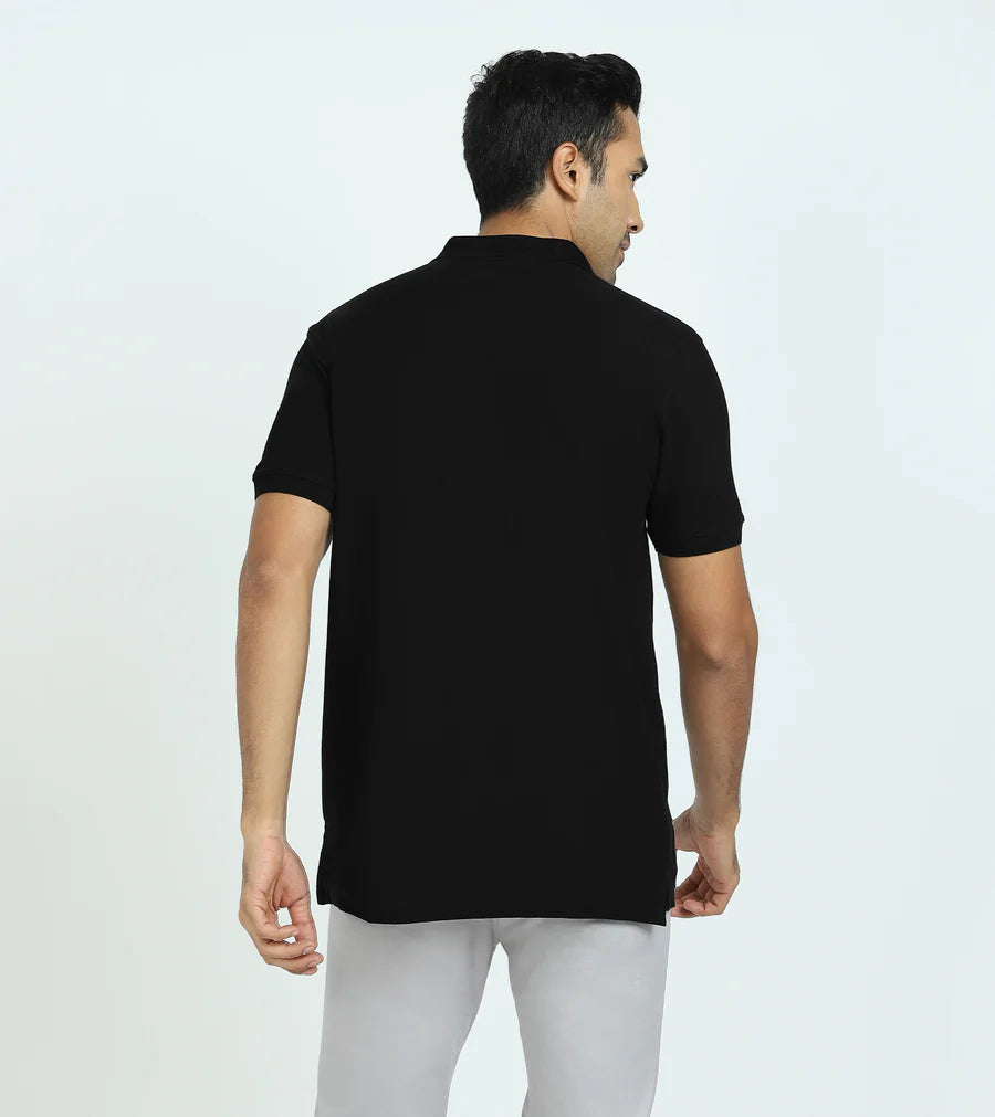 TRex Black Polo T-Shirt