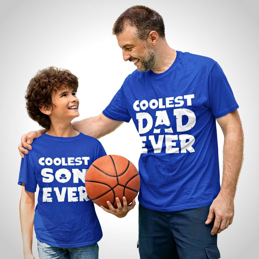 family-of-2-t-shirt-blue-for-dad-son-coolest-dad-son-ever
