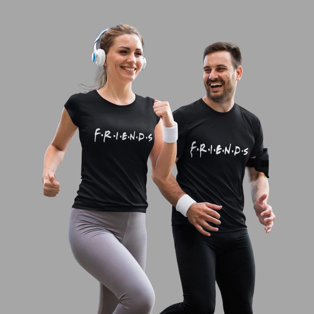 Friends T Shirt In Black Colour - Friends Variant
